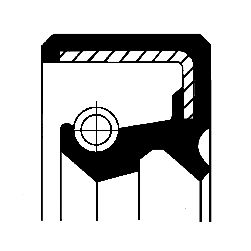 CORTECO 01029686B Shaft Seal, manual transmission