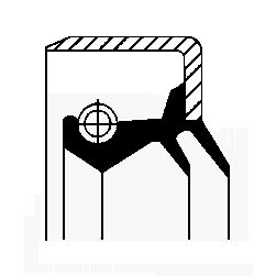 Shaft Seal, differential CORTECO 01029737B