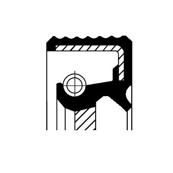 Shaft Seal, camshaft CORTECO 01029922B