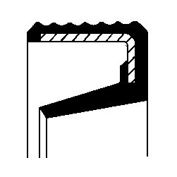 CORTECO 01030449B Shaft Seal, differential