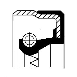 CORTECO 01035430B Shaft Seal, transfer case