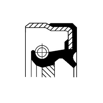 Shaft Seal, transfer case CORTECO 01036282B