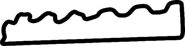 CORTECO 026244P Gasket, cylinder head cover