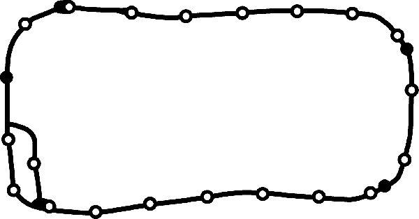 CORTECO 026332P Gasket, oil sump