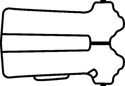 Gasket, cylinder head cover CORTECO 026686P