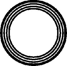 Gasket, exhaust pipe CORTECO 027102H