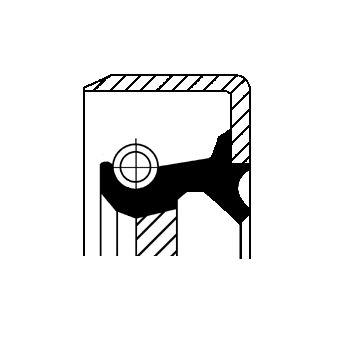 CORTECO 12011290B Shaft Seal, manual transmission