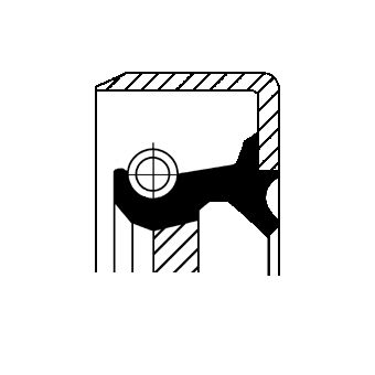 CORTECO 12011970B Shaft Seal, manual transmission