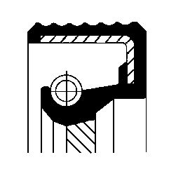 CORTECO 12013892B Shaft Seal, crankshaft