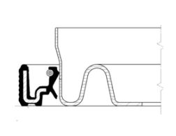 CORTECO 12014859B Shaft Seal, crankshaft