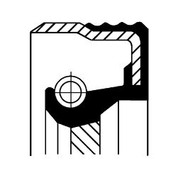CORTECO 12015548B Shaft Seal, camshaft