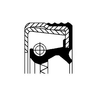 CORTECO 12015770B Shaft Seal, differential
