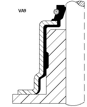 Seal Ring, valve stem CORTECO 12016587