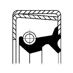 Shaft Seal, power take-off CORTECO 12019239B