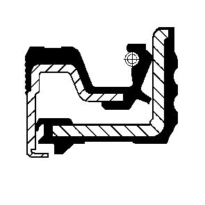CORTECO 12029820B Shaft Seal, crankshaft