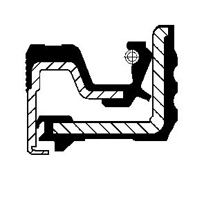 CORTECO 12036895B Shaft Seal, differential