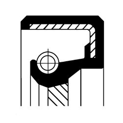 Shaft Seal, crankshaft CORTECO 15510201B