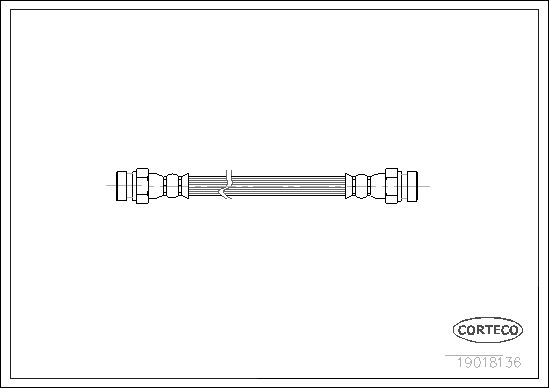CORTECO 19018136 Brake Hose