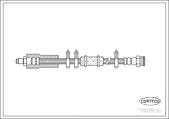 CORTECO 19018138 Brake Hose