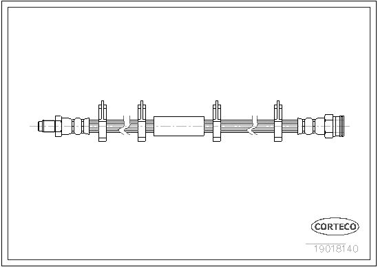 CORTECO 19018140 Brake Hose