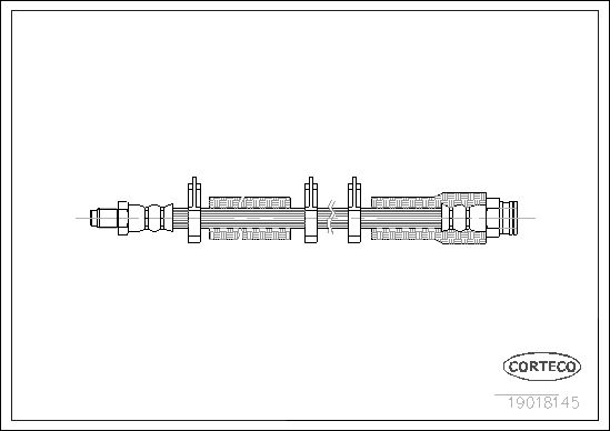 CORTECO 19018145 Brake Hose
