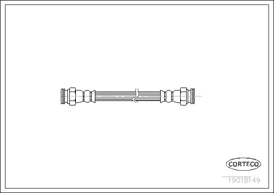 CORTECO 19018149 Brake Hose
