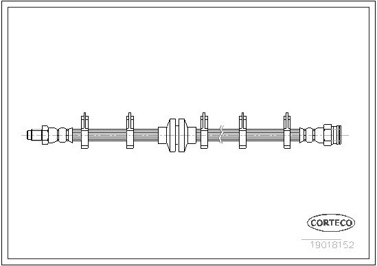 CORTECO 19018152 Brake Hose