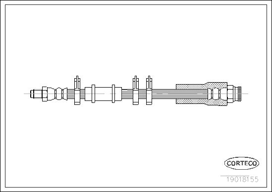 CORTECO 19018155 Brake Hose