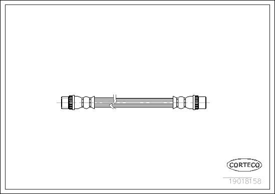 CORTECO 19018158 Brake Hose