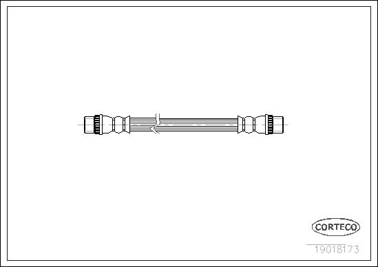 CORTECO 19018173 Brake Hose