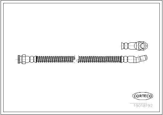 CORTECO 19018192 Brake Hose