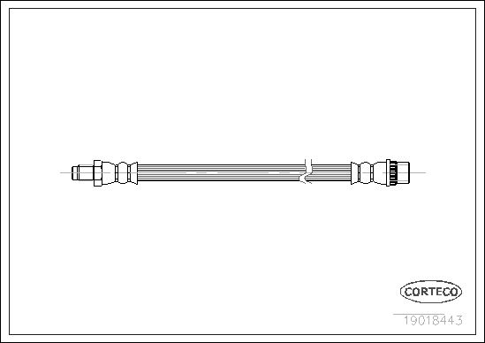 CORTECO 19018443 Brake Hose