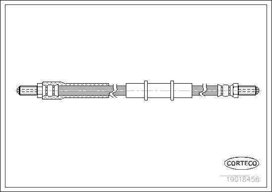 CORTECO 19018458 Brake Hose