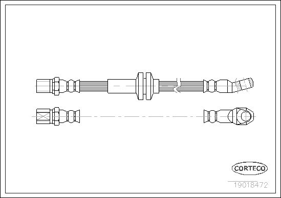 CORTECO 19018472 Brake Hose
