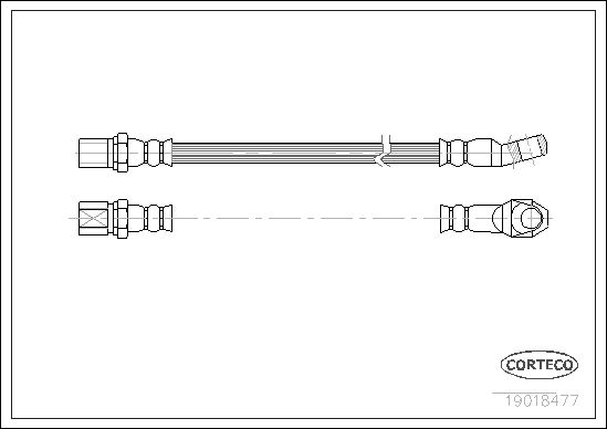 CORTECO 19018477 Brake Hose