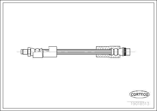 CORTECO 19018513 Brake Hose