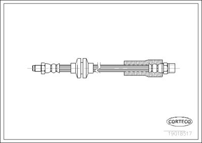 Brake Hose CORTECO 19018517
