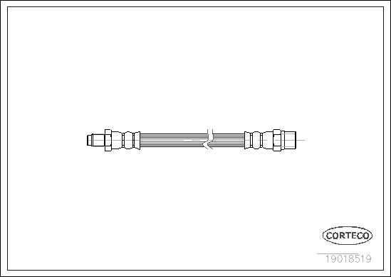 CORTECO 19018519 Brake Hose