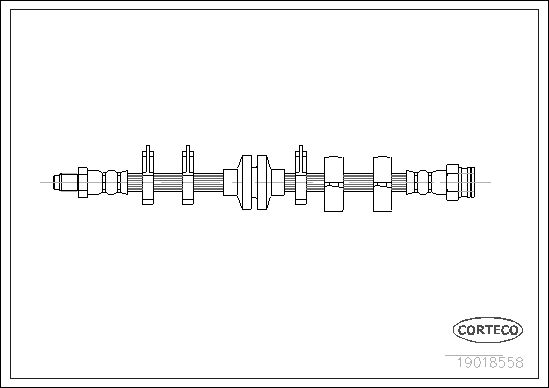 CORTECO 19018558 Brake Hose