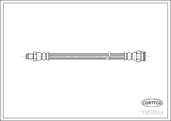 CORTECO 19018559 Brake Hose