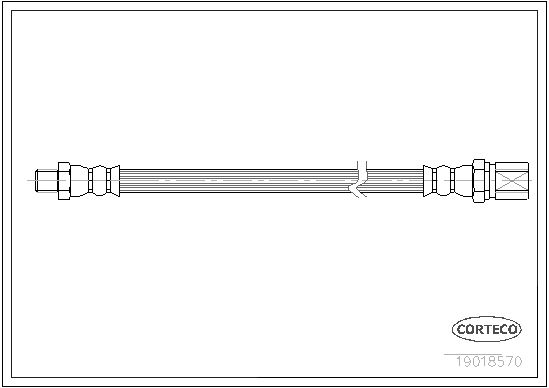 CORTECO 19018570 Brake Hose