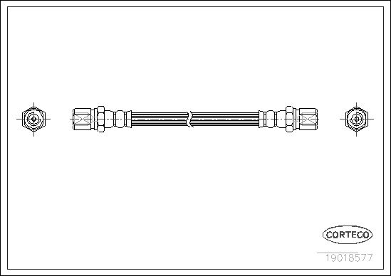 CORTECO 19018577 Brake Hose