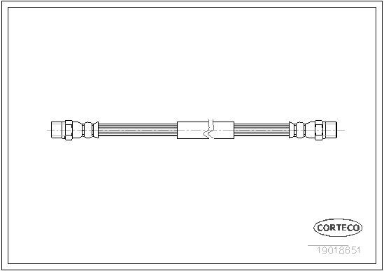 CORTECO 19018651 Brake Hose
