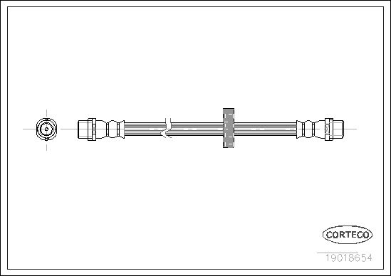 CORTECO 19018654 Brake Hose