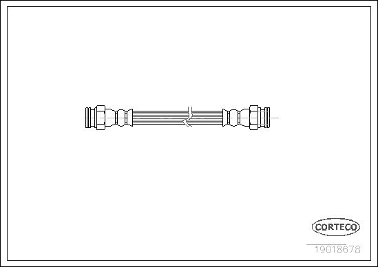 CORTECO 19018678 Brake Hose