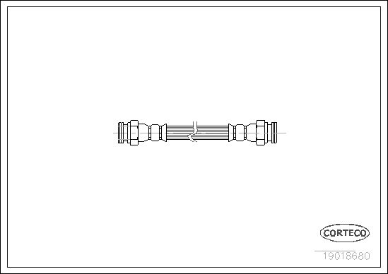 CORTECO 19018680 Brake Hose