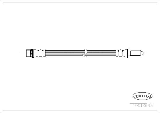 CORTECO 19018683 Brake Hose