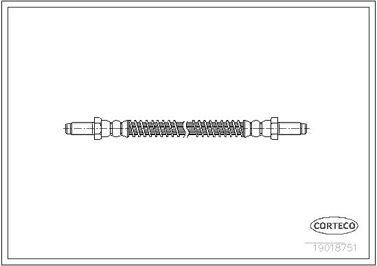 CORTECO 19018751 Brake Hose