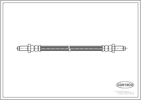 CORTECO 19018764 Brake Hose
