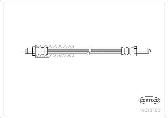 CORTECO 19018768 Brake Hose